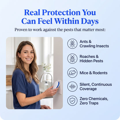 PulsWard Pest Repellent System Ultrasonic Pest Repeller